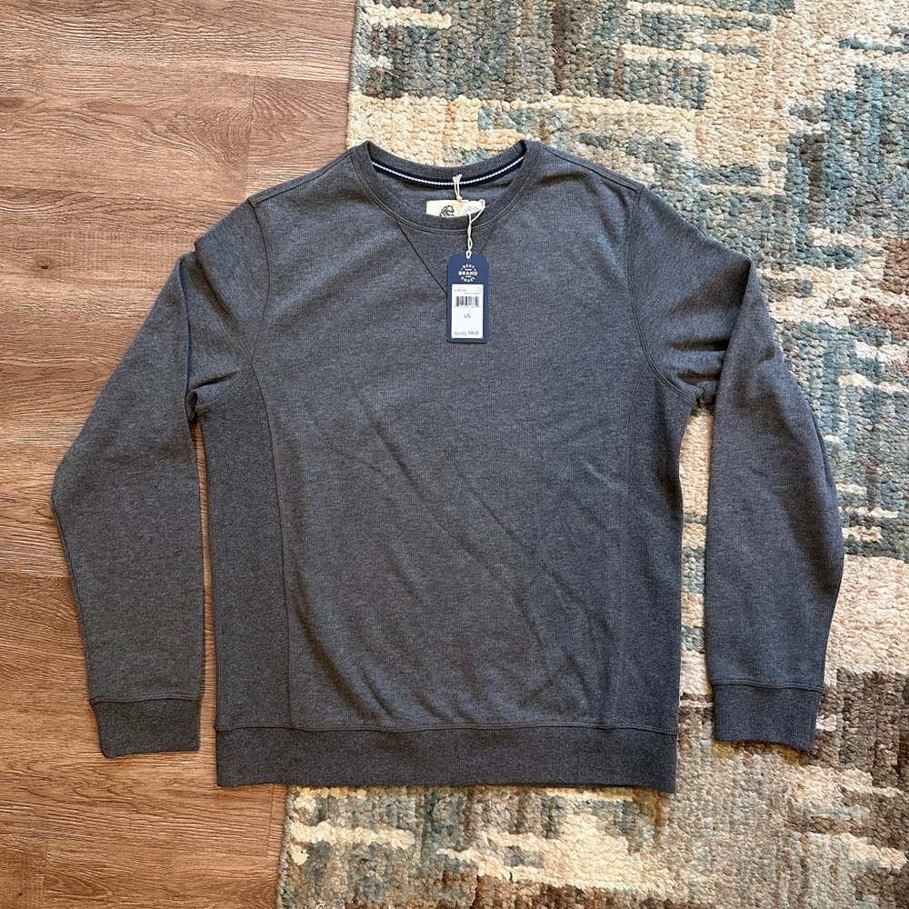 Men's Gray Sweater by Surfside Supply - Soft